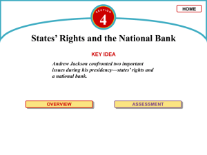 States' Rights and the National Bank