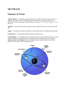 SKYTRACK Glossary of Terms