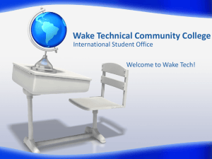 Global Desk - Wake Technical Community College