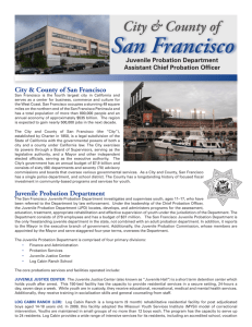 San Francisco - Chief Probation Officers of California