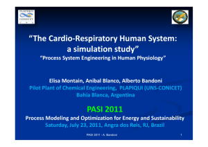 The Cardio-Respiratory Human System: The Cardio Respiratory