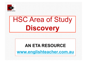 Discovery - English Teachers Association