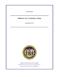 Baltimore City Community College