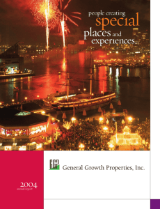 2004 - General Growth Properties Investor Center