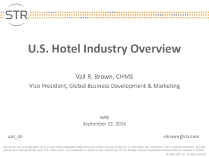 U.S. Hotel Industry Overview