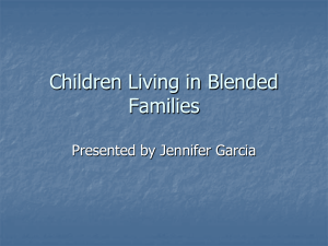Children in blended families