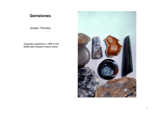Gemstones (New Zealand nature series)