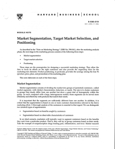 Case Study-Market Segmentation