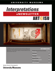 Interpretations - University Museums