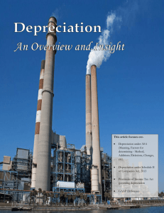 This article focuses on:- • Depreciation under AS 6 (Meaning