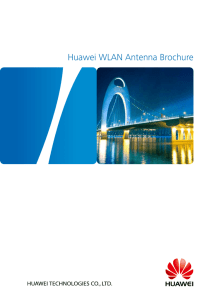 Huawei WLAN Antenna Brochure
