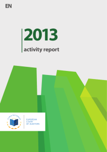 EN activity report - European Court of Auditors