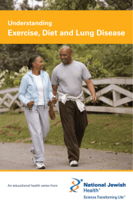 PDF Understanding Exercise, Diet and Lung Disease