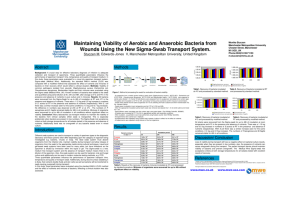 Maintaining Viability of Aerobic and Anaerobic Bacteria from