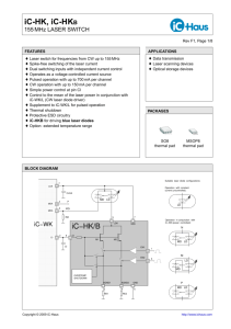 iC-Haus IC-HK SO8 Datasheet