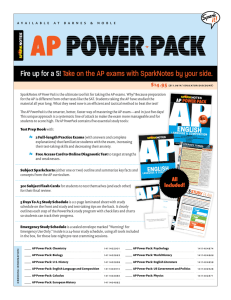 Fire up for a 5!Take on the AP exams with SparkNotes by your side.
