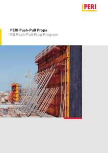 PERI Push-Pull Props RS Push
