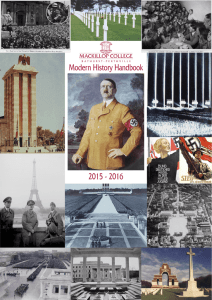 Modern History Handbook 2015 - 2016