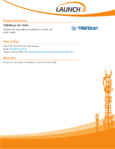 TRENDnet UC-160A - Launch 3 Telecom