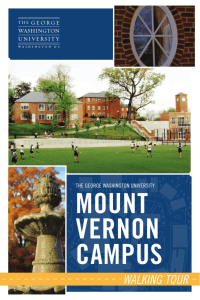 Mount Vernon Self-Guided Walking Tour
