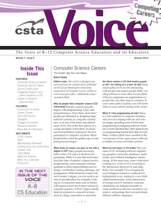 Volume 7 issue 6 - CSTA