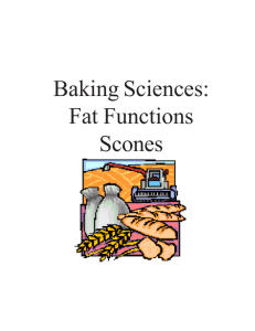 Scones Baking Lab - National Festival of Breads