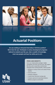 Actuarial Positions