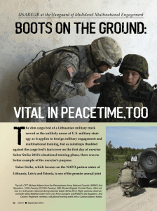 Boots on the Ground - Association of the United States Army