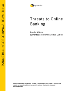 Threats to Online Banking