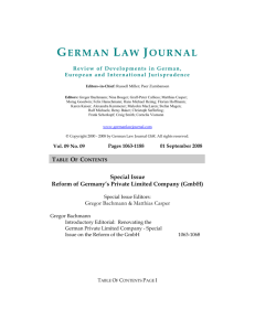 9 German Law Journal No. 9