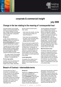corporate & commercial insight july 2008