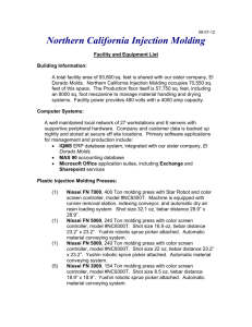 Northern California Injection Molding