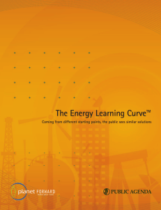 The Energy Learning Curve