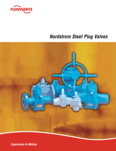 Nordstrom Steel Plug Valves