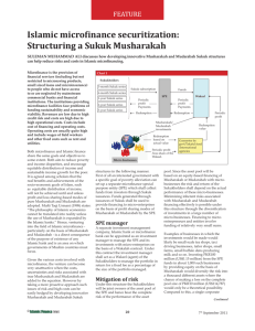 Structuring a Sukuk Musharakah