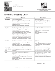 Media Marketing Chart - Entrepreneurship.org