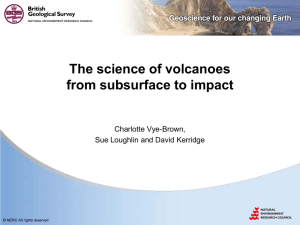 The science of volcanoes from subsurface to impact