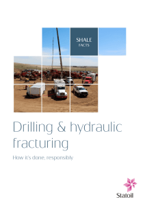 Drilling & hydraulic fracturing