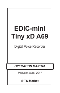 EDIC-mini Tiny xD A69 - TS