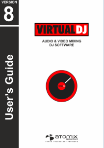 VirtualDJ 8 - User's Guide 1