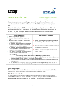 Summary of Cover Kitchen Appliance Cover