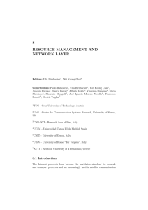 Resource Management in Satellite Networks Optimization and