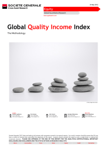 Global Quality Income Index