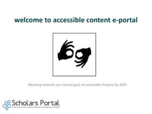 welcome to accessible content e