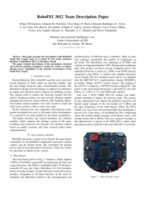 RoboFEI 2012 Team Description Paper