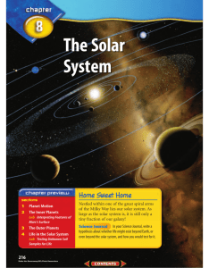 The Solar System - Mr. Dudek's Science