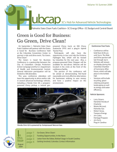 Go Green, Drive Clean! - Palmetto State Clean Fuels Coalition