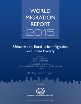 rural and urban migration The relationship between rural-urban migration, household income and unemployment: malaysia case study international journal of managerial studies and research (ijmsr) page | 19. rural and urban migration The relationship between rural-urban migration, household income and unemployment: malaysia case study international journal of managerial studies and research (ijmsr) page | 19.