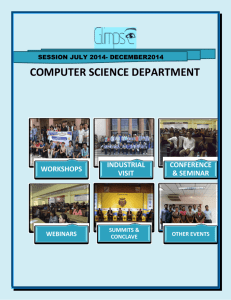 computer science department - Dronacharya College of Engineering