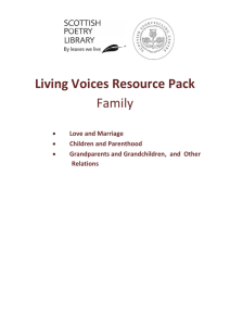 Family Resource Pack - Scottish Poetry Library